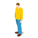 پیش‌نمایش فایل man-783 از پک آیکون های پایه شهر - مردم