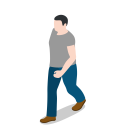 پیش‌نمایش فایل man-793 از پک آیکون های پایه شهر - مردم