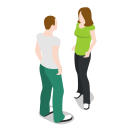 پیش‌نمایش فایل people-435 از پک آیکون های پایه شهر - مردم