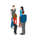 پیش‌نمایش فایل people-442 از پک آیکون های پایه شهر - مردم