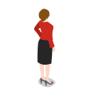 پیش‌نمایش فایل woman-974 از پک آیکون های پایه شهر - مردم