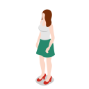 پیش‌نمایش فایل woman-976 از پک آیکون های پایه شهر - مردم