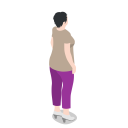 پیش‌نمایش فایل woman-979 از پک آیکون های پایه شهر - مردم