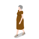 پیش‌نمایش فایل woman-987 از پک آیکون های پایه شهر - مردم