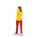 پیش‌نمایش فایل woman-988 از پک آیکون های پایه شهر - مردم