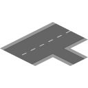 پیش‌نمایش فایل road-311 از پک آیکون های پایه شهر - جاده
