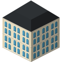 پیش‌نمایش فایل building-1168 از پک آیکون های پایه شهر