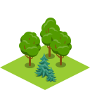 پیش‌نمایش فایل forest-129 از پک آیکون های پایه شهر