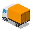 پیش‌نمایش فایل truck-262 از پک آیکون های پایه شهر