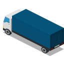 پیش‌نمایش فایل truck-263 از پک آیکون های پایه شهر