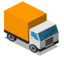 پیش‌نمایش فایل truck-264 از پک آیکون های پایه شهر