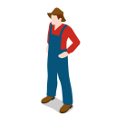 پیش‌نمایش فایل farmer-74 از پک آیکون های مزرعه