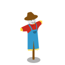 پیش‌نمایش فایل scarecrow-29 از پک آیکون های مزرعه