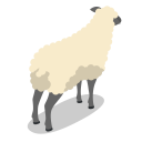 پیش‌نمایش فایل sheep-60 از پک آیکون های مزرعه