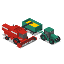 پیش‌نمایش فایل tractor-184 از پک آیکون های مزرعه