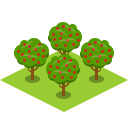 پیش‌نمایش فایل tree-536 از پک آیکون های مزرعه