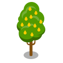 پیش‌نمایش فایل tree-537 از پک آیکون های مزرعه