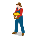 پیش‌نمایش فایل farmer-75 از پک آیکون های مزرعه