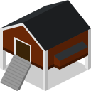 پیش‌نمایش فایل henhouse از پک آیکون های مزرعه
