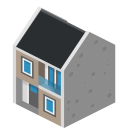 پیش‌نمایش فایل house-1118 از پک آیکون های مزرعه