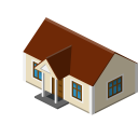 پیش‌نمایش فایل house-1119 از پک آیکون های مزرعه