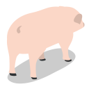 پیش‌نمایش فایل pig-56 از پک آیکون های مزرعه