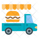 پیش‌نمایش فایل burger-truck-5690008 از پک کامیون غذاخوری