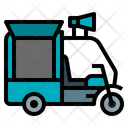 پیش‌نمایش فایل rickshaw-5689990 از پک کامیون غذاخوری