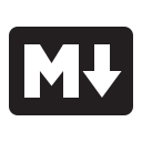 پیش‌نمایش فایل markdown-1 از پک آیکون های یونیک - توپر