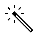 پیش‌نمایش فایل wand-6 از پک آیکون های یونیک - خطی