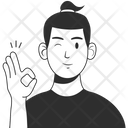 پیش‌نمایش فایل man-ok-gesture-6242865 از پک آواتار با حالت مثبت
