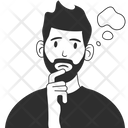 پیش‌نمایش فایل thinking-man-6234691 از پک آواتار با حالت منفی