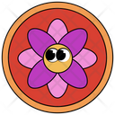 پیش‌نمایش فایل flower-badge-6265818 از پک حس دهه ۹۰