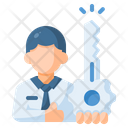 پیش‌نمایش فایل key-person-4693273 از پک کسب‌وکار و کارکنان