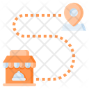 پیش‌نمایش فایل route-3746235 از پک تحویل غذا