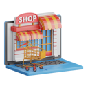 پیش‌نمایش فایل online-store-7013383 از پک تجارت الکترونیک