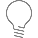 پیش‌نمایش فایل lightbulb-51 از پک آیکون های دیوی