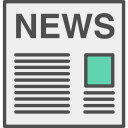 پیش‌نمایش فایل news-360 از پک عناصر جهانی خط فلت
