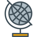 پیش‌نمایش فایل globe-430 از پک آیکون های خطی علم