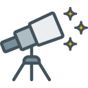 پیش‌نمایش فایل telescope-169 از پک آیکون های خطی علم
