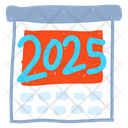 پیش‌نمایش فایل 2025-calendar-5053545 از پک تقویم سال