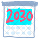 پیش‌نمایش فایل 2030-calendar-5053550 از پک تقویم سال