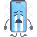 پیش‌نمایش فایل smartphone-character-with-crying-pose-6606769 از پک حالت‌های شخصیت تلفن هوشمند