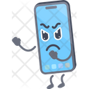 پیش‌نمایش فایل smartphone-character-with-fighting-pose-6606766 از پک حالت‌های شخصیت تلفن هوشمند