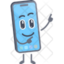 پیش‌نمایش فایل smartphone-character-with-pointing-up-pose-6606781 از پک حالت‌های شخصیت تلفن هوشمند