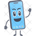 پیش‌نمایش فایل smartphone-character-with-say-hi-pose-6606787 از پک حالت‌های شخصیت تلفن هوشمند