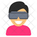 پیش‌نمایش فایل boy-use-virtual-reality-headset-6772285 از پک افراد در حال استفاده از هدست واقعیت مجازی