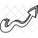 پیش‌نمایش فایل doodle-curved-arrow-6772481 از پک پیکان دست خط