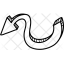 پیش‌نمایش فایل left-curved-arrow-6772468 از پک پیکان دست خط