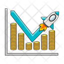 پیش‌نمایش فایل profit-rocket-chart-8332474 از پک نمودار راکتی رشد فروش